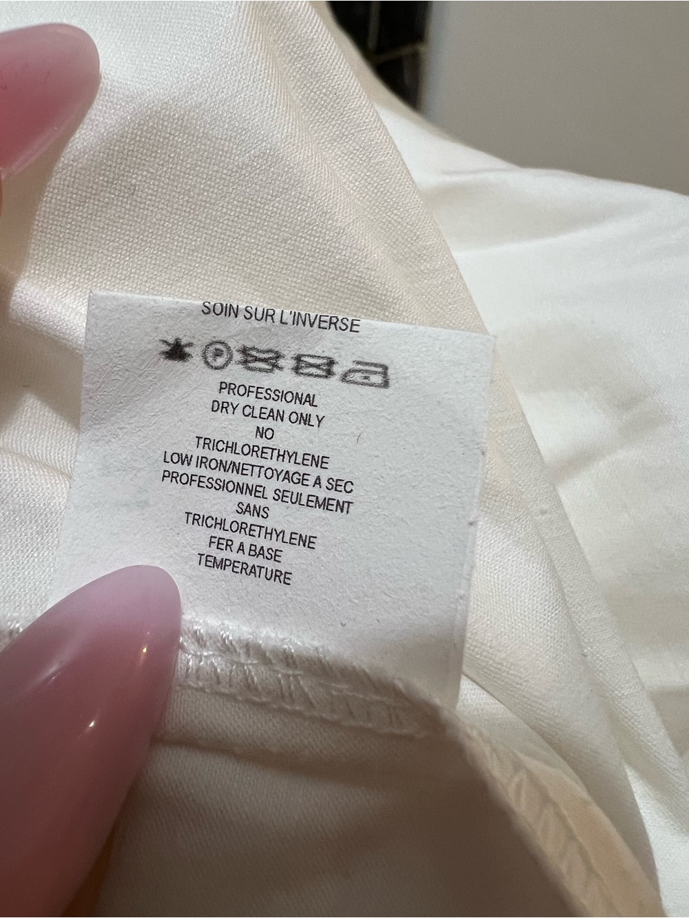 Zac Posen White Button Front Shirtdress Cotton Poplin Size 12 - Picture 15 of 15